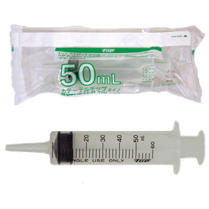 プラスチックシリンジ 50ml